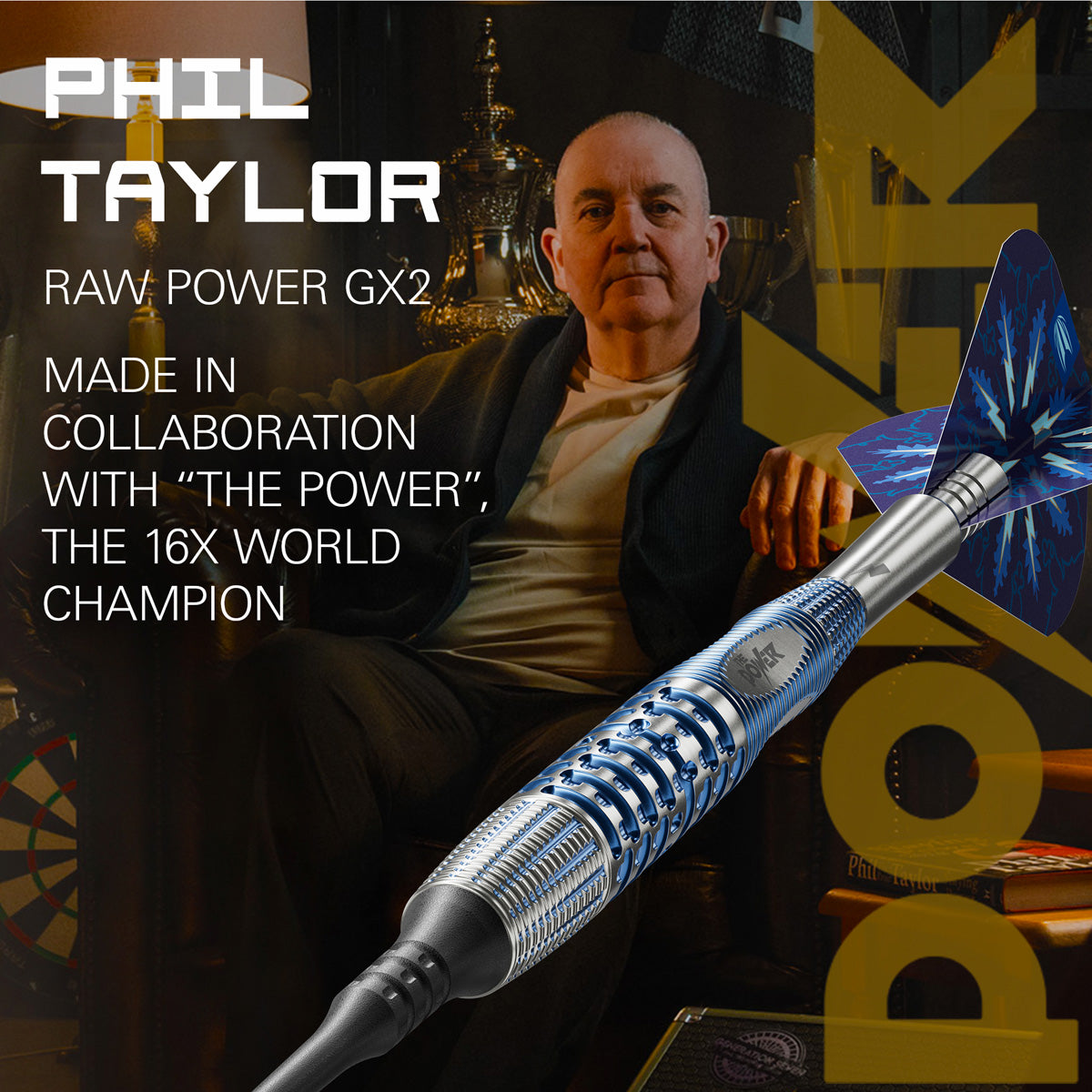 Target Phil Taylor Power Gx2 95% Tungsten Soft Tip Darts - view 3