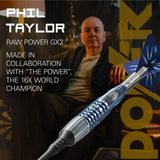 Target Phil Taylor Power Gx2 95% Tungsten Soft Tip Darts - view 3