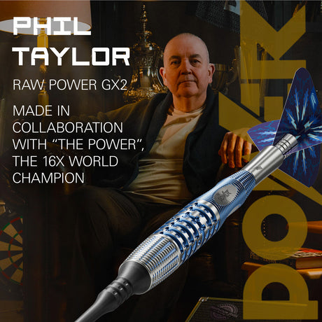 Target Phil Taylor Power Gx2 95% Tungsten Soft Tip Darts - view 3