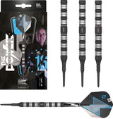 Phil Taylor Power Series Black 80% Tungsten Soft Tip Darts by Target