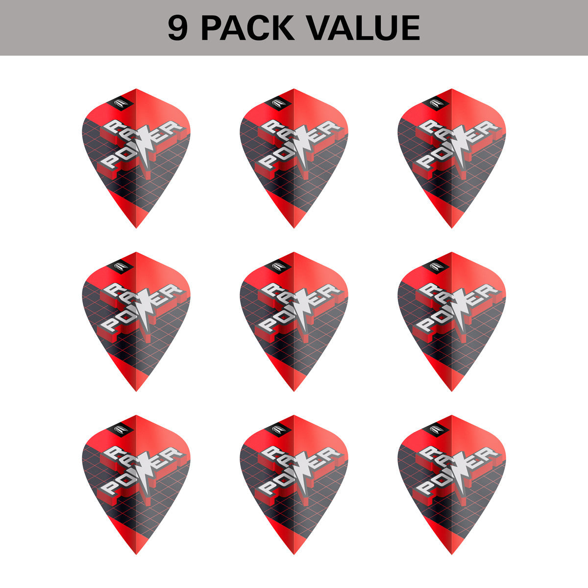 Phil Taylor Raw Power G11 Pro Ultra Dart Flights x 3 Sets by Target - view 24