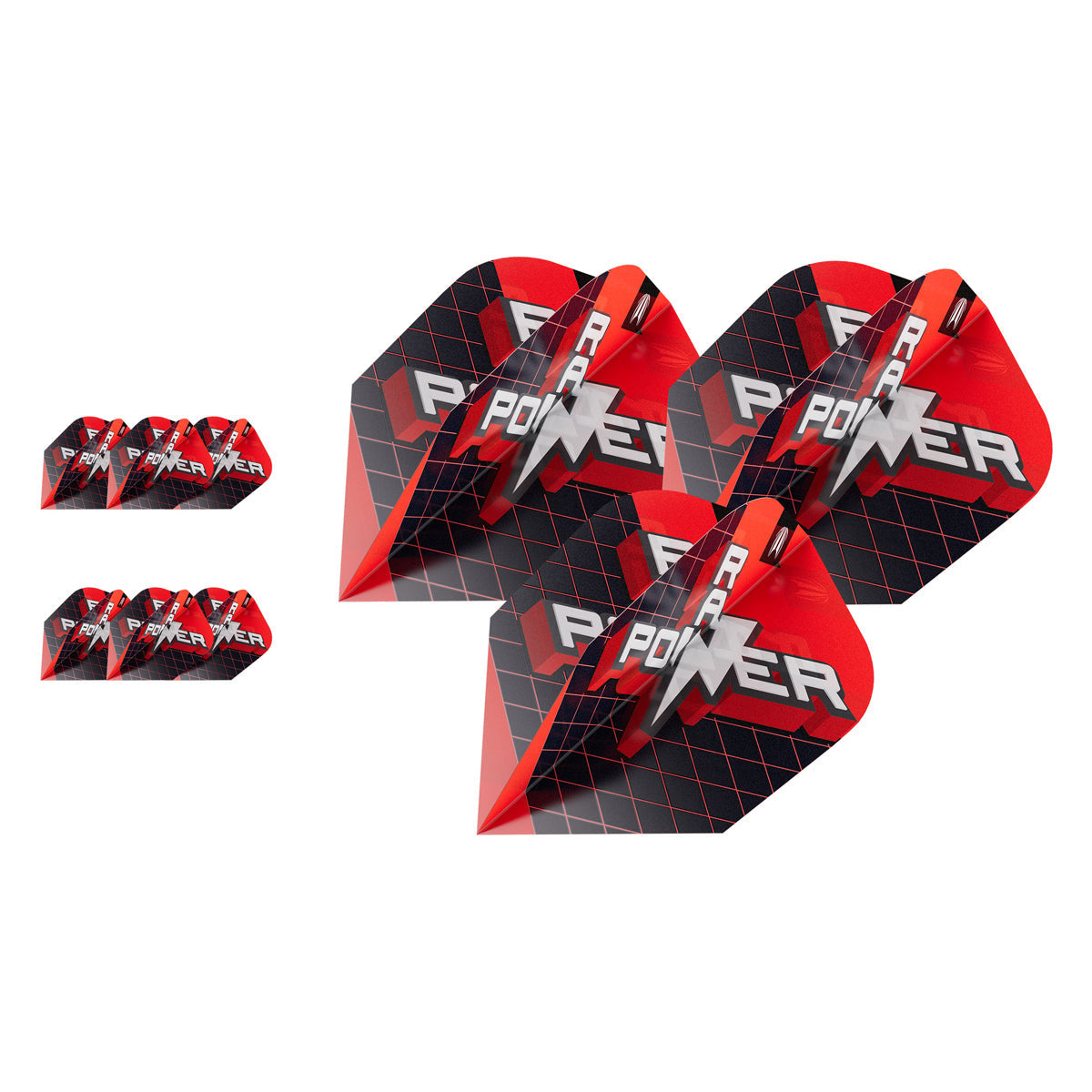 Phil Taylor Raw Power G11 Pro Ultra Dart Flights x 3 Sets by Target - view 14