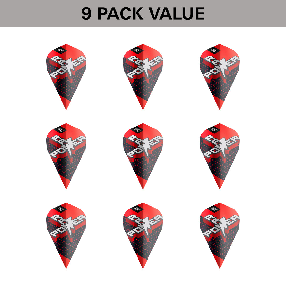 Phil Taylor Raw Power G11 Pro Ultra Dart Flights x 3 Sets by Target - view 36