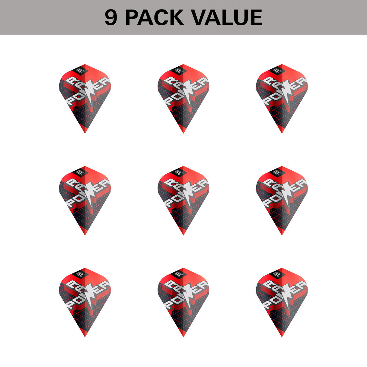 Phil Taylor Raw Power G11 Pro Ultra Dart Flights x 3 Sets by Target - view 30