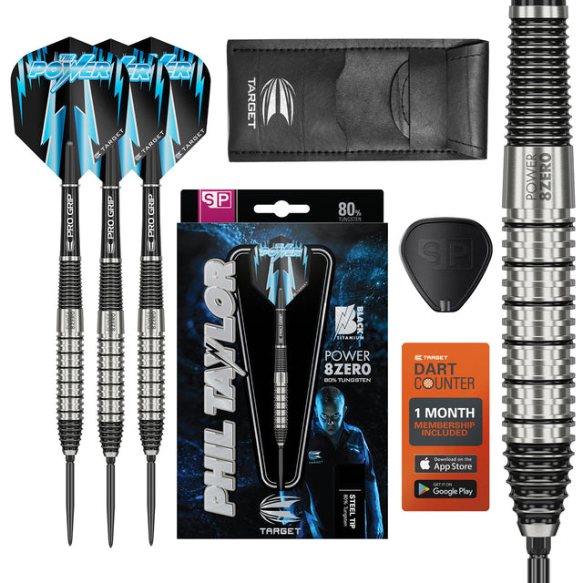 Target Power 8zero 2 Swiss Point 80% Tungsten Steel Tip Darts