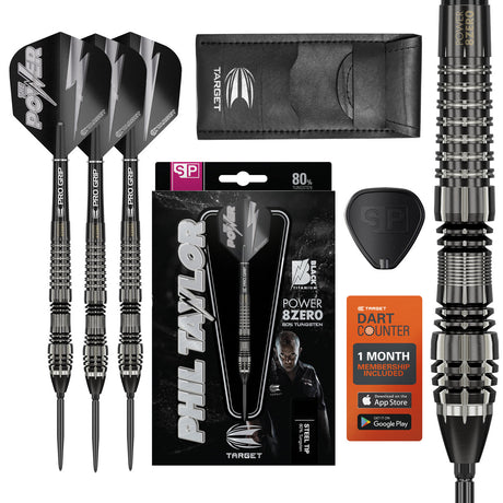 Target Power 8zero 4 Swiss Point 90% Tungsten Steel Tip Darts