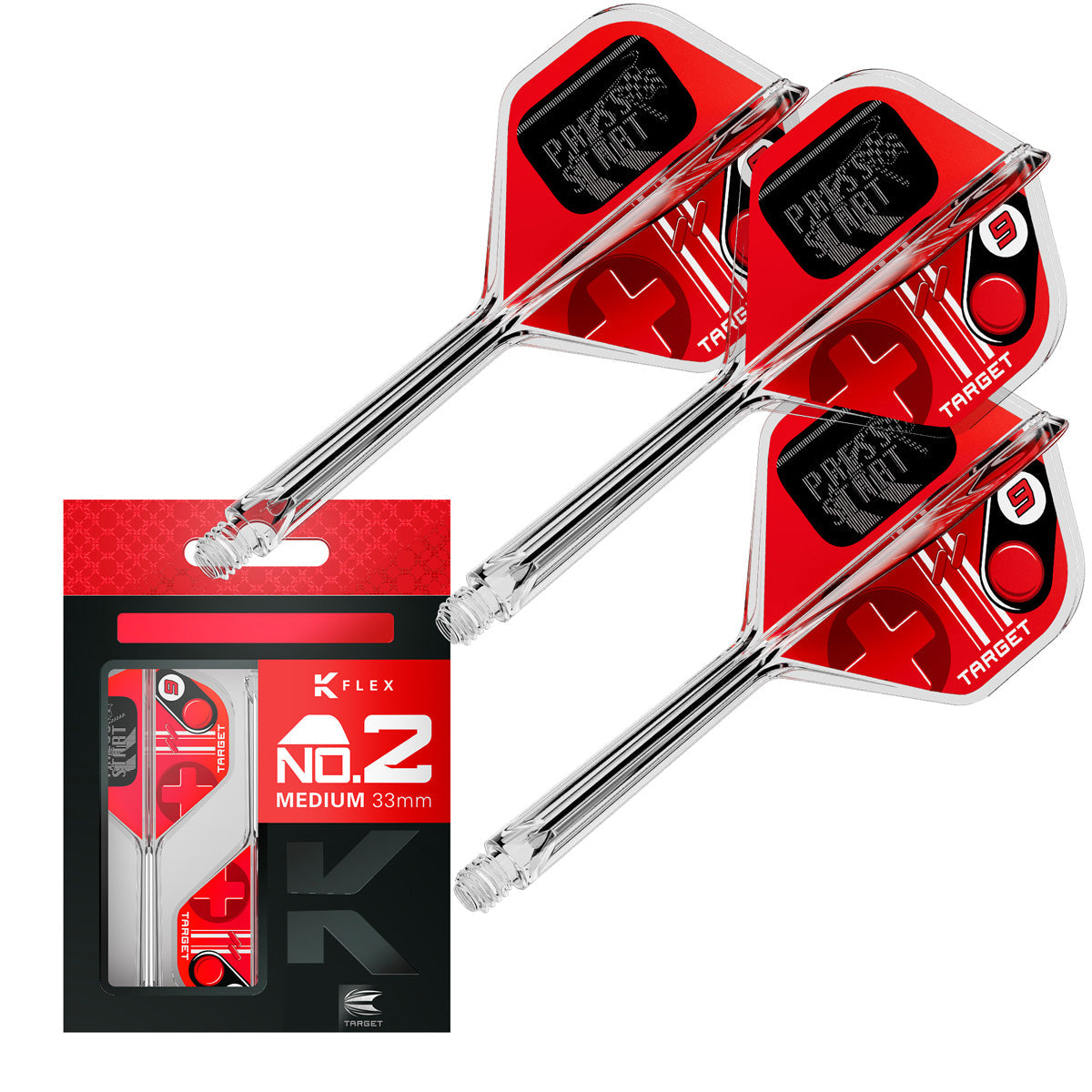 Target K-Flex Press Start No2 Integrated Flights & Shafts - view 4