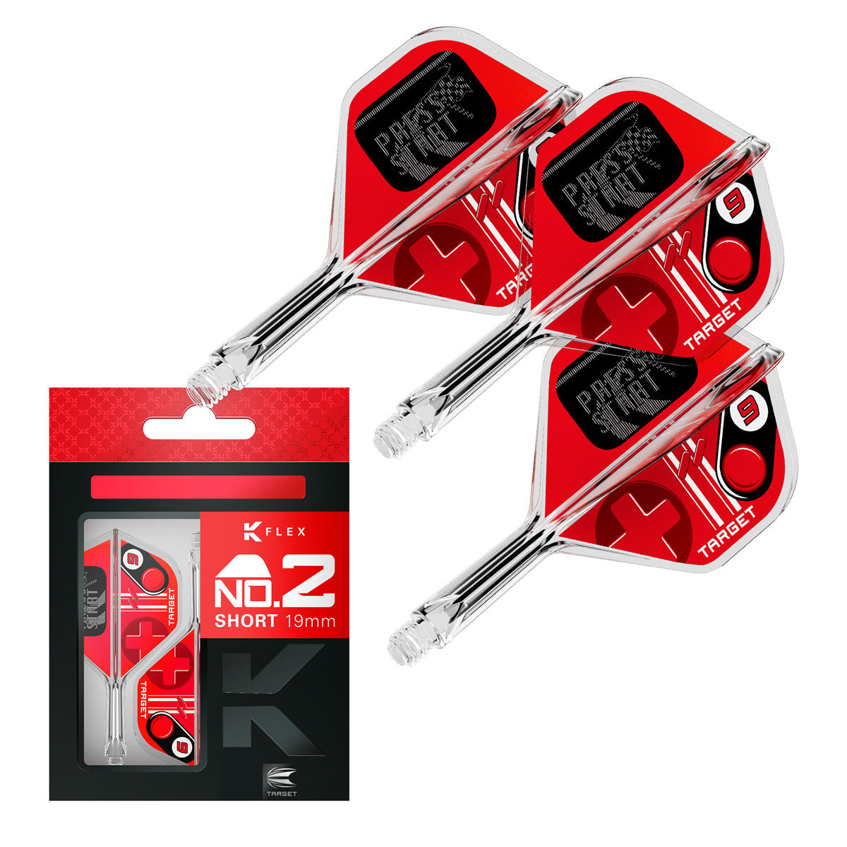Target K-Flex Press Start No2 Integrated Flights & Shafts - view 2