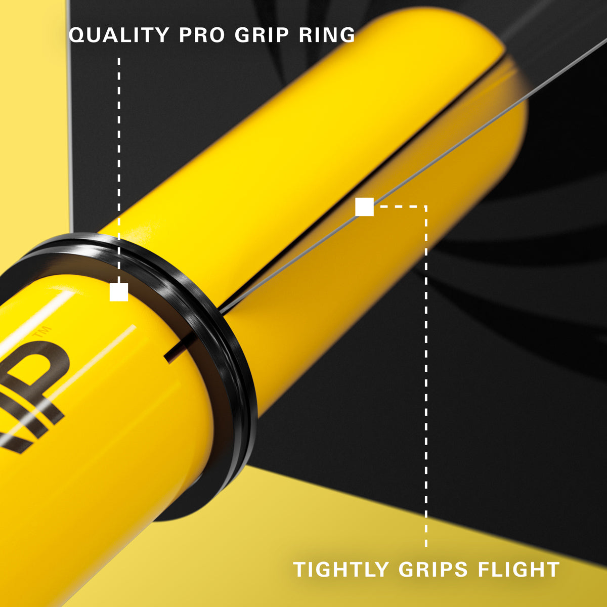 Pro Grip 3 Set Multipack Black, Red, and Yellow Dart Stems / Shafts by Target - view 2