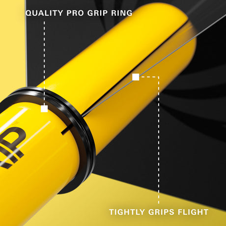 Pro Grip 3 Set Multipack Black, Red, and Yellow Dart Stems / Shafts by Target - view 2