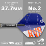 Raymond Van Barneveld Chrono 95% Tungsten Soft Tip Darts by Target - view 5