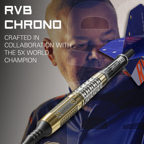 Raymond Van Barneveld Chrono 95% Tungsten Soft Tip Darts by Target - view 3