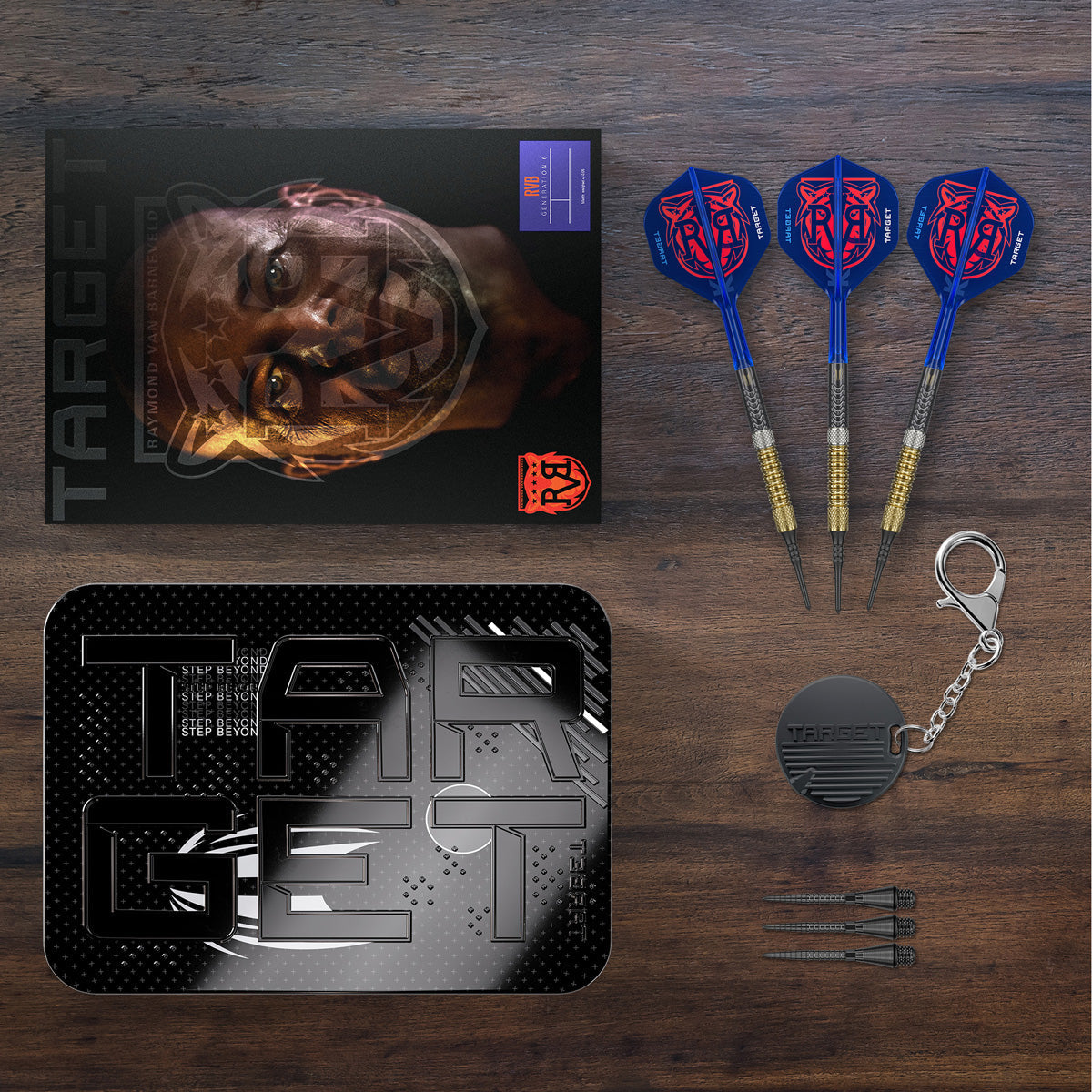 Target Raymond van Barneveld G6 95% Tungsten Soft Tip Darts - view 7
