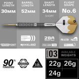 Target Redux 03 90% Tungsten SP Steel Tip Darts - view 3