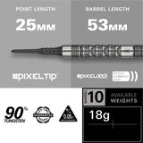 Target Redux 10 90% Tungsten Soft Tip Darts - view 3