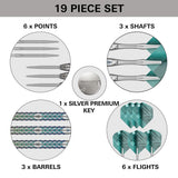 Rove 01 90% Tungsten SP Steel Tip Darts by Target - view 6