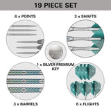 Rove 03 90% Tungsten SP Steel Tip Darts by Target - view 6