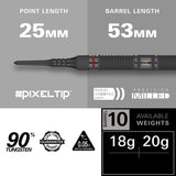 Scope 10 90% Tungsten Soft Tip Darts by Target - view 3