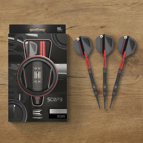 Scope 11 90% Tungsten Soft Tip Darts by Target - view 7