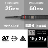 Scope 11 90% Tungsten Soft Tip Darts by Target - view 3