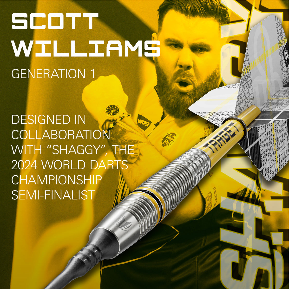 Scott Williams G2 90% Tungsten Soft Tip Darts by Target - view 3