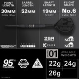 STAR WARS™ | TARGET Darth Vader 95% Tungsten Steel Tip Darts - view 2
