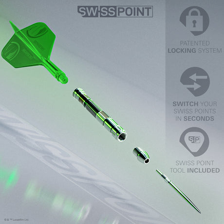 STAR WARS™ | TARGET Luke Skywalker “Jedi Knight” Lightsaber First Edition 95% Tungsten Steel Tip Darts - view 3