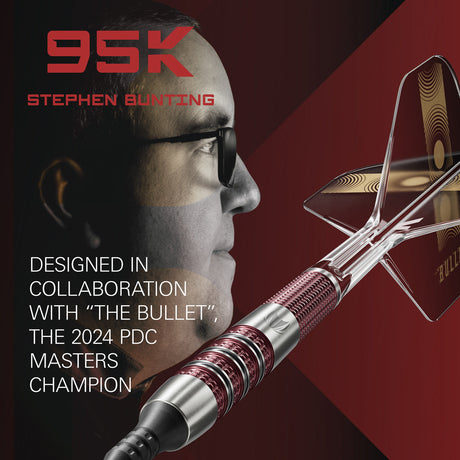 Stephen Bunting 95K 95% Tungsten Soft Tip Darts by Target - view 3