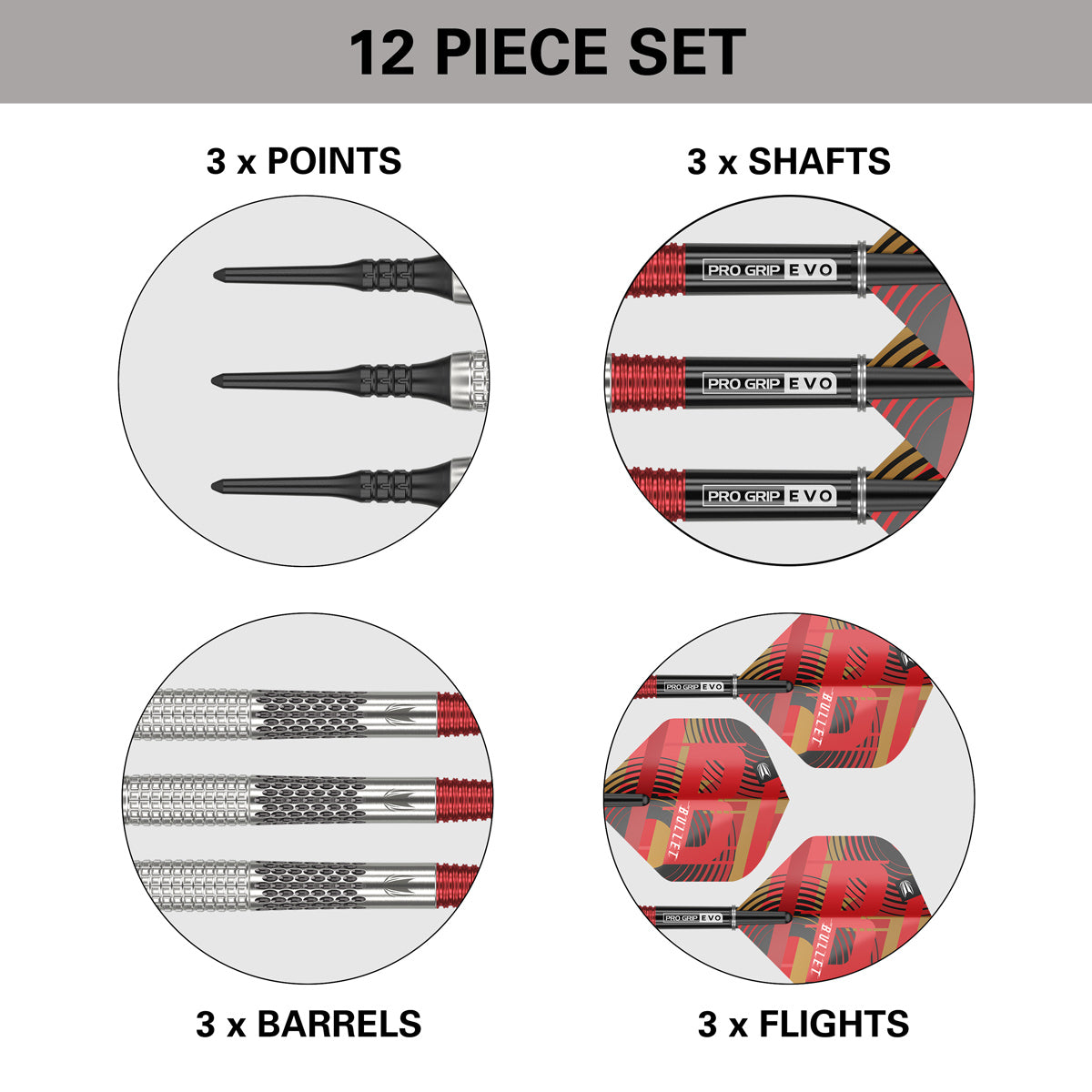 Stephen Bunting Gen 5 95% Tungsten Soft Tip Darts by Target - view 6