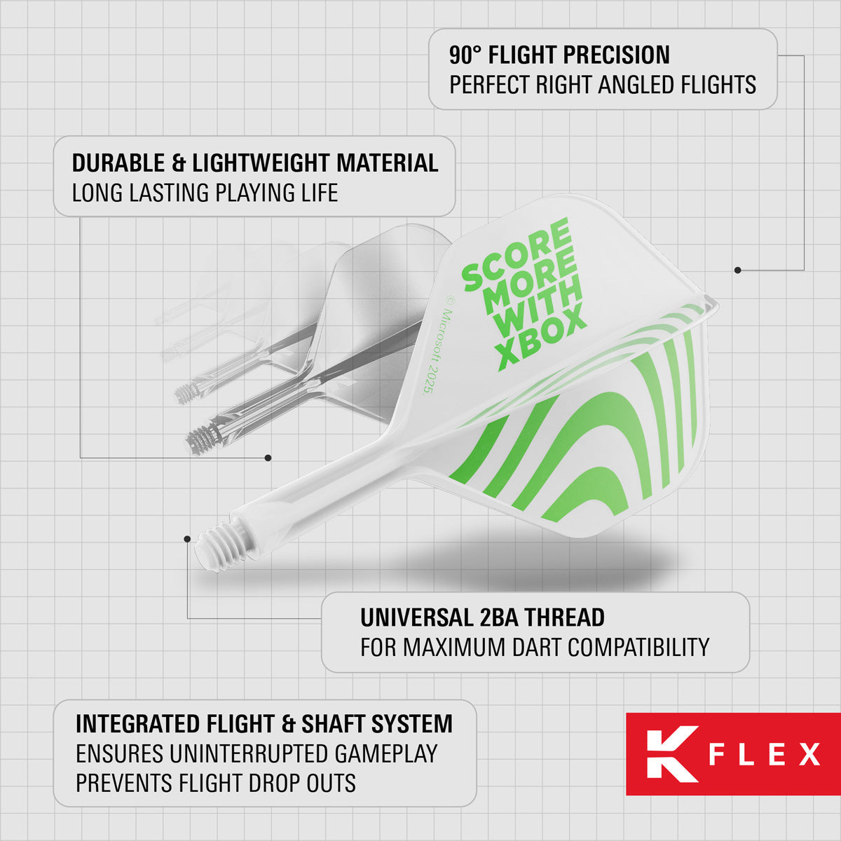 TARGET | XBOX K-Flex No6 Integrated Flights and Shafts - view 9