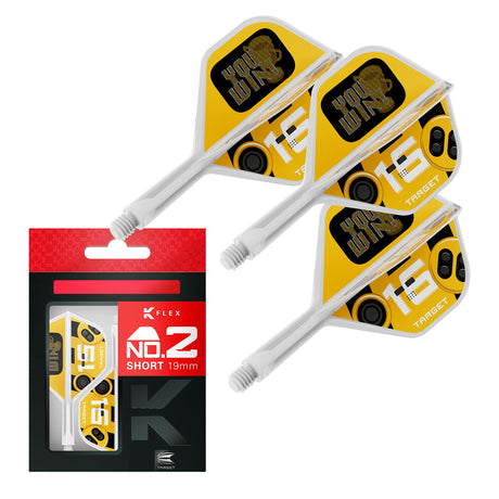 Target K-Flex You Win No2 Integrated Flights & Shafts - view 2