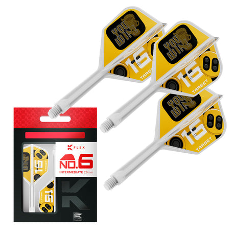 Target K-Flex You Win No6 Integrated Flights & Shafts - view 3