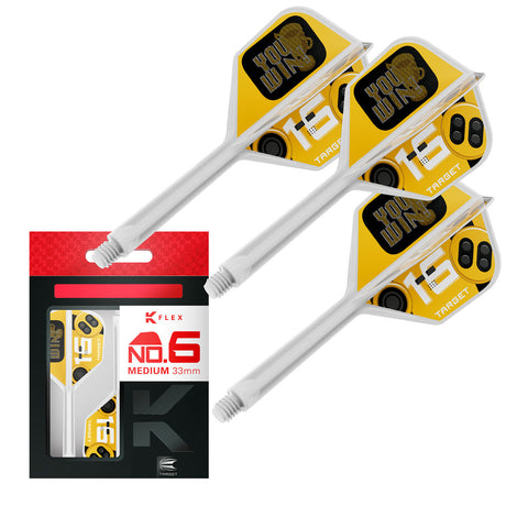 Target K-Flex You Win No6 Integrated Flights & Shafts - view 4
