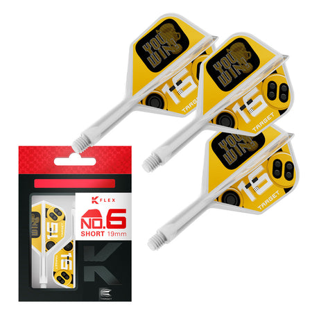Target K-Flex You Win No6 Integrated Flights & Shafts - view 2