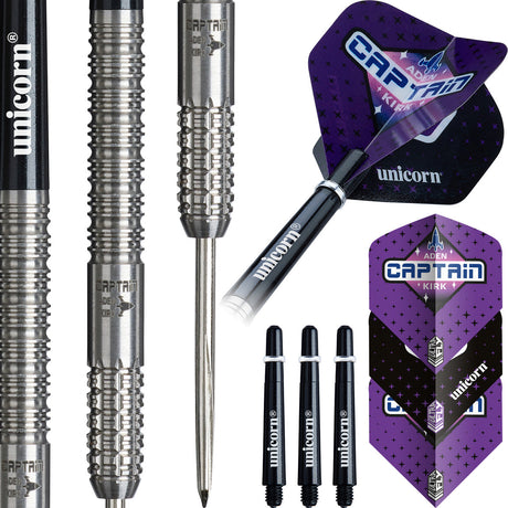Unicorn Aden Kirk 90% Tungsten Steel Tip Darts - view 3