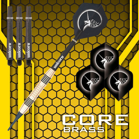 Unicorn Core Brass Soft Tip Darts - view 2