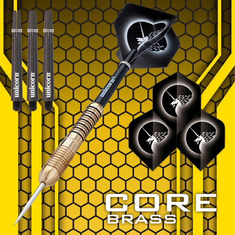 Core Brass Darts Style 2 Steel Tip Darts by Unicorn - view 2