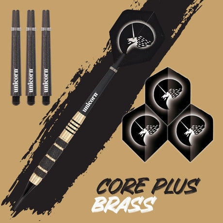 Unicorn Core Plus Brass Steel Tip Darts - view 2