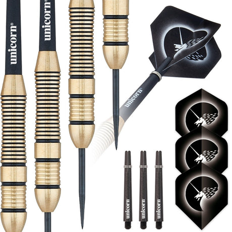 Core Plus Brass Darts Style 2 Steel Tip Darts by Unicorn - view 3