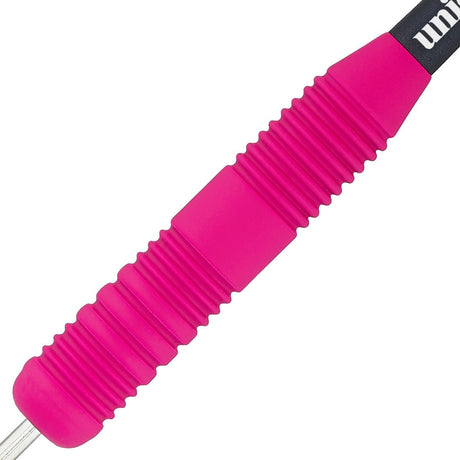 Core Plus Pink Rubber Coated Brass Steel Tip Darts by Unicorn - view 3