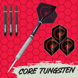 Core Tungsten Style 2  Steel Tip Darts by Unicorn - view 3