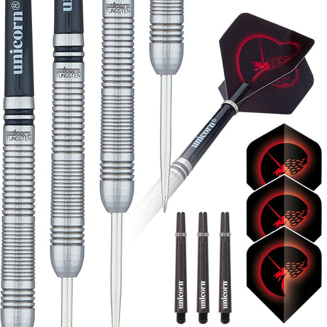 Core Tungsten Style 2  Steel Tip Darts by Unicorn - view 5