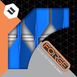 Forge Blue All-In-One Dart Flights by Unicorn - view 4
