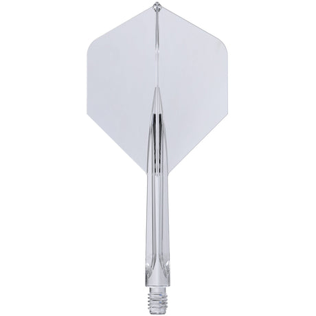 Forge Clear All-In-One Dart Flights by Unicorn - view 2