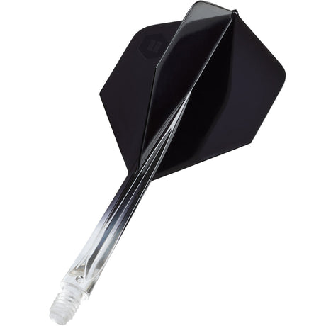 Unicorn Forge Plus Clear Two-Tone Integrated Dart Flights & Shafts - view 3