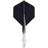 Unicorn Forge Plus Clear Two-Tone Integrated Dart Flights & Shafts - view 2