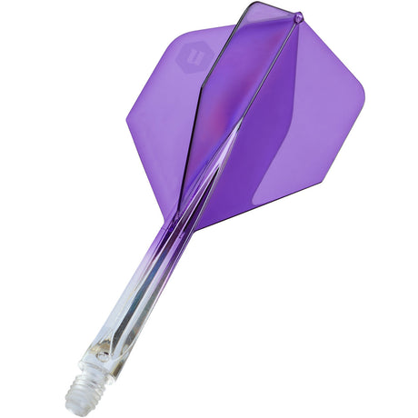 Unicorn Forge Plus Clear Two-Tone Integrated Dart Flights & Shafts - view 15