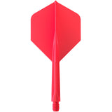 Forge Red All-In-One Dart Flights by Unicorn - view 2