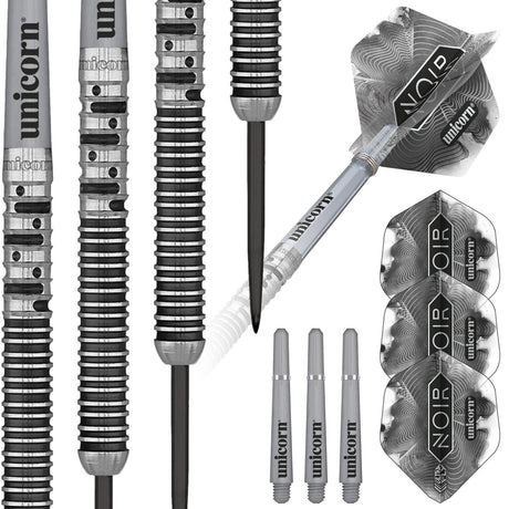 Gary Anderson Noir 90% Tungsten Phase 5 World Champion Steel Tip Darts by Unicorn - view 4