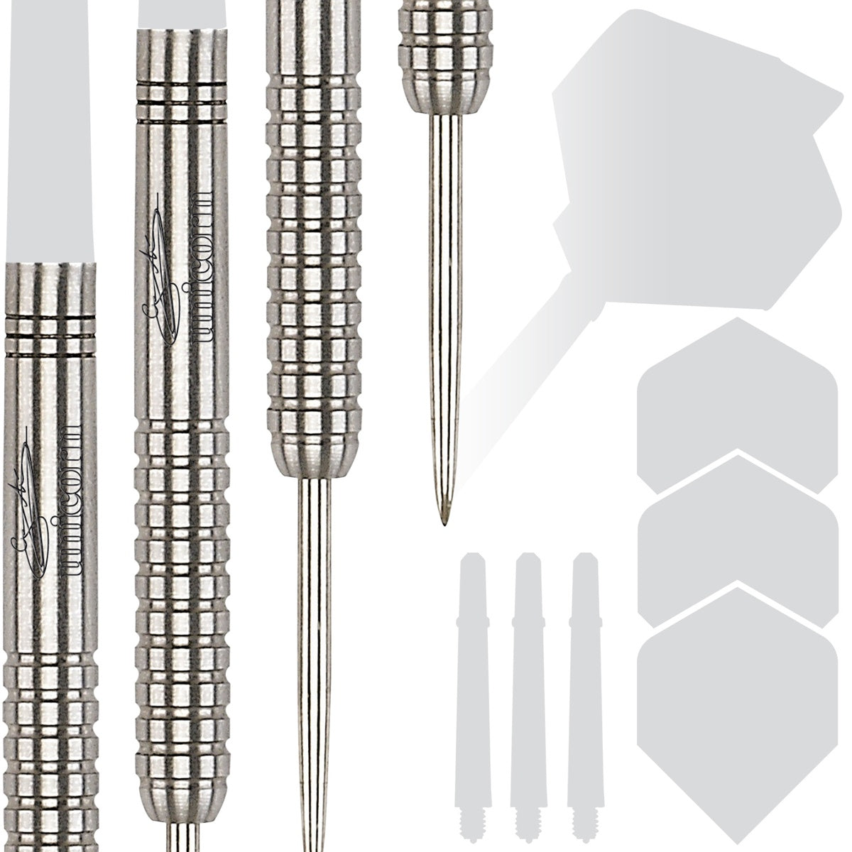 Gary Anderson Phase 1 Purist PDL 90% Tungsten Steel Tip Darts by Unicorn - view 4